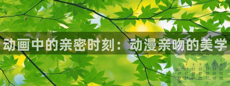 里番acg漫画网站：动画中的亲密时刻：动漫亲吻的美学